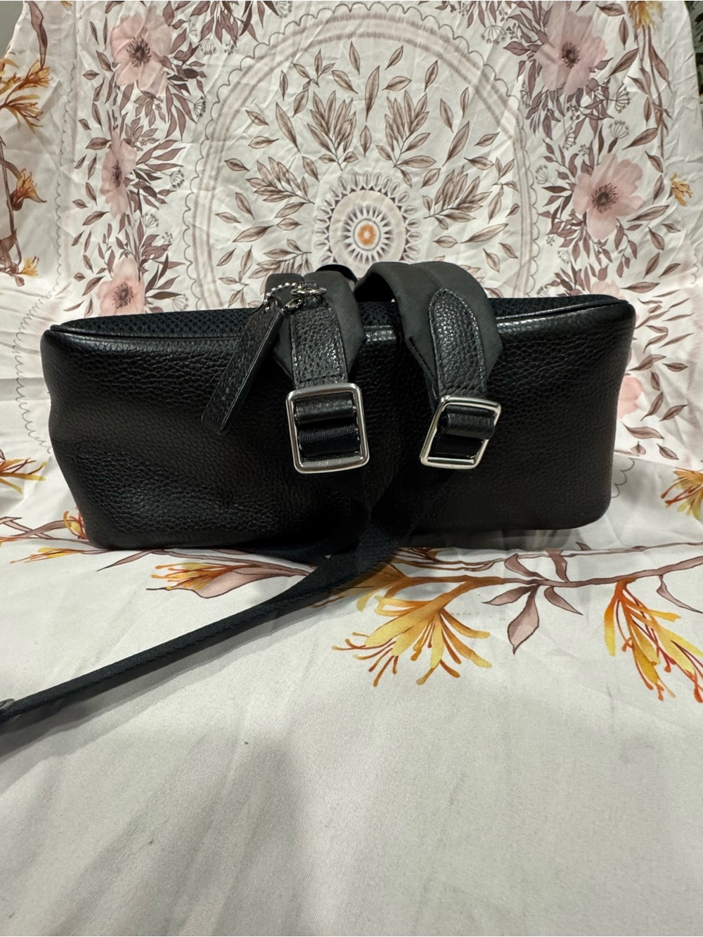 Coach Black Signature Logo Backpack - Picture 5 of 12